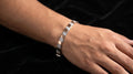 The Signature Two-Tone Link Bracelet — Handcrafted Men's Statement Piece