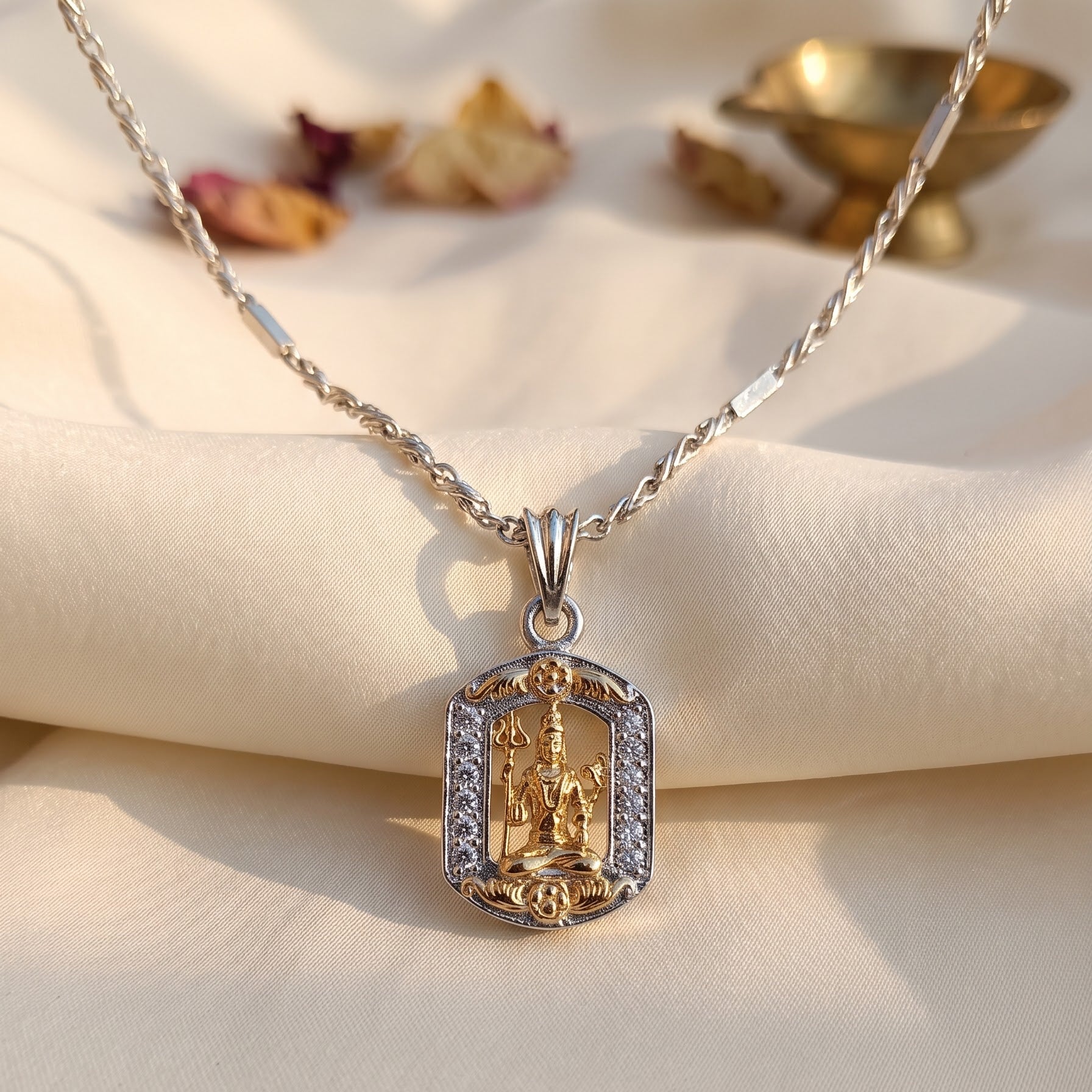 Spiritual Pendant with Chain – For Men & Women