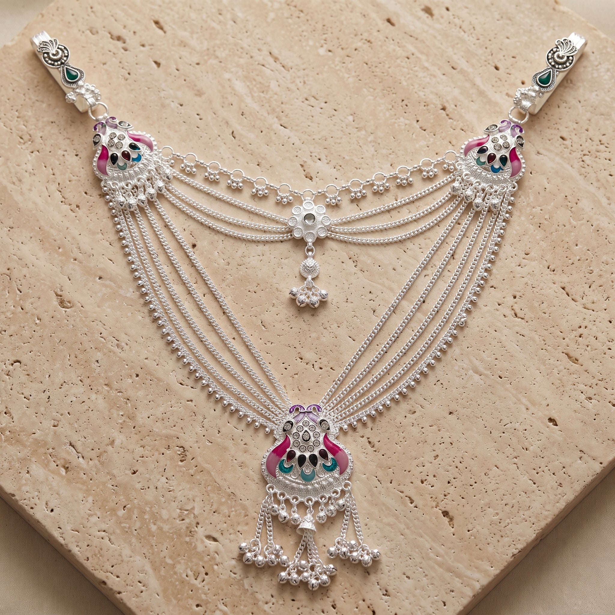 Traditional Kandora Waist Chain with Ghungroo