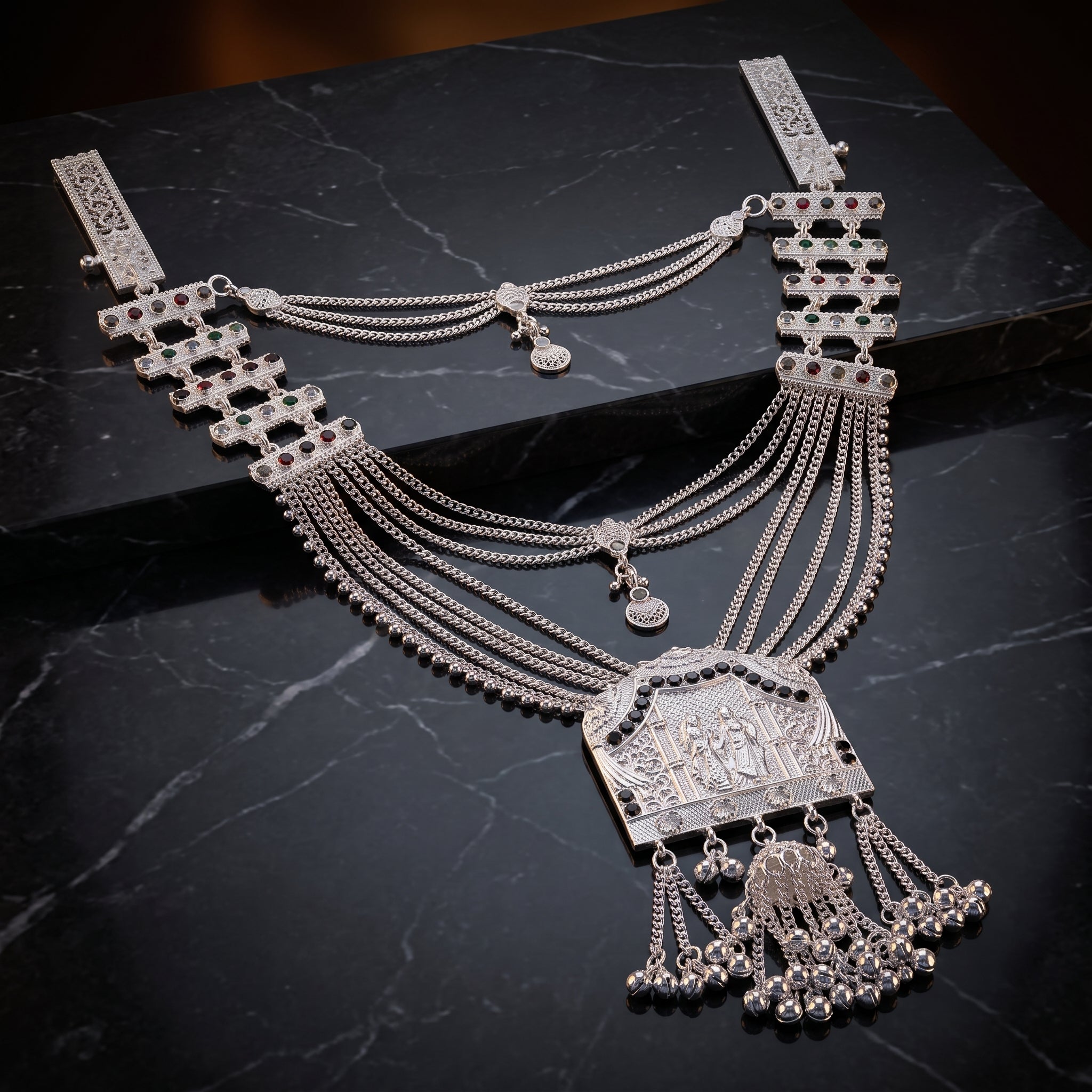 Traditional Kandora Waist Chain with Ghungroo