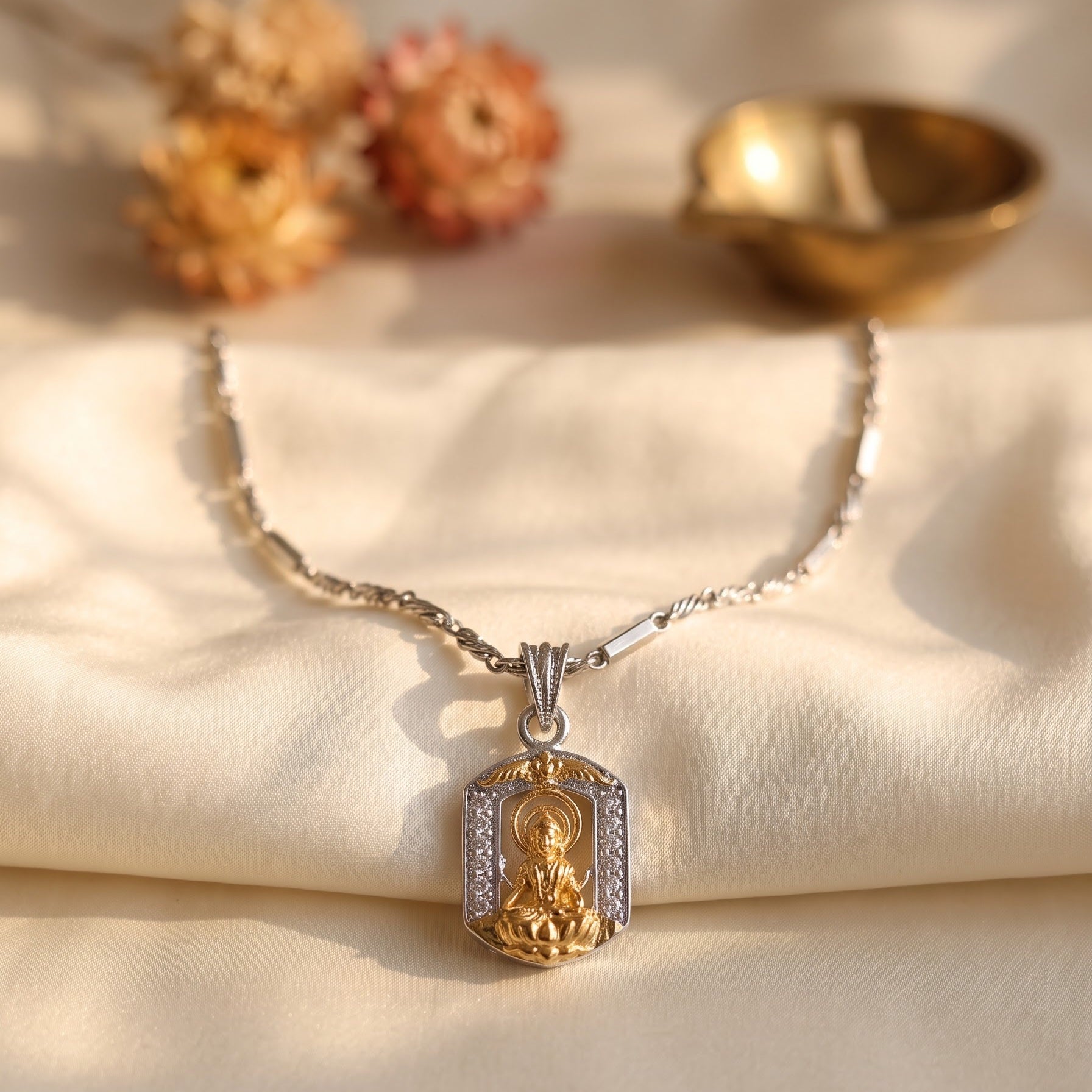 Spiritual Pendant with Chain – For Men & Women