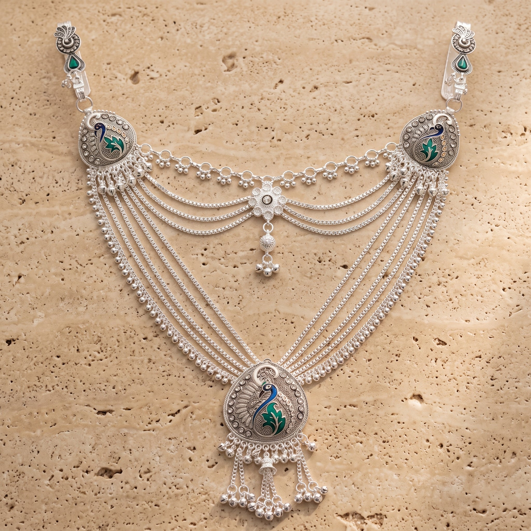 Traditional Kandora Waist Chain with Ghungroo