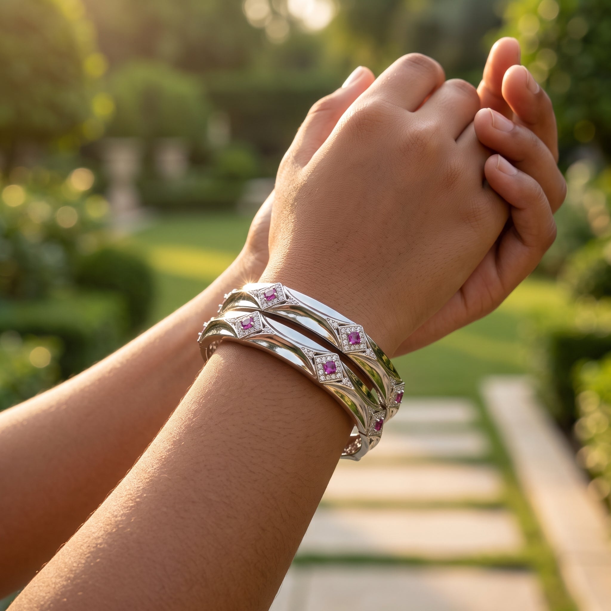 Jwelisha Kids Kada – Premium Stone-Studded Bangle for Girls
