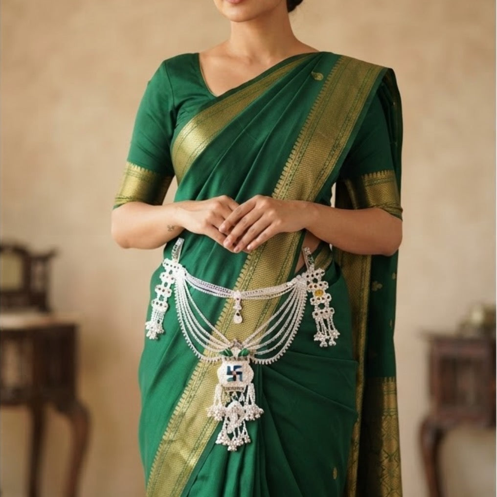 Traditional Kandora Waist Chain with Ghungroo