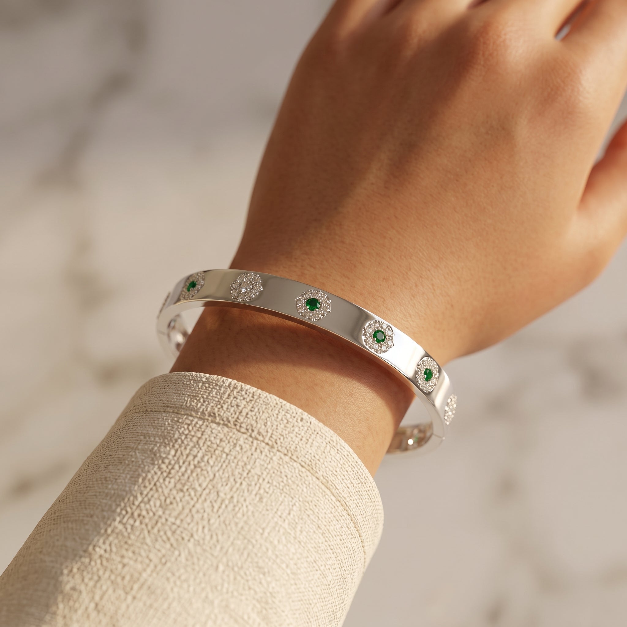 Jwelisha Kids Kada – Premium Stone-Studded Bangle for Girls