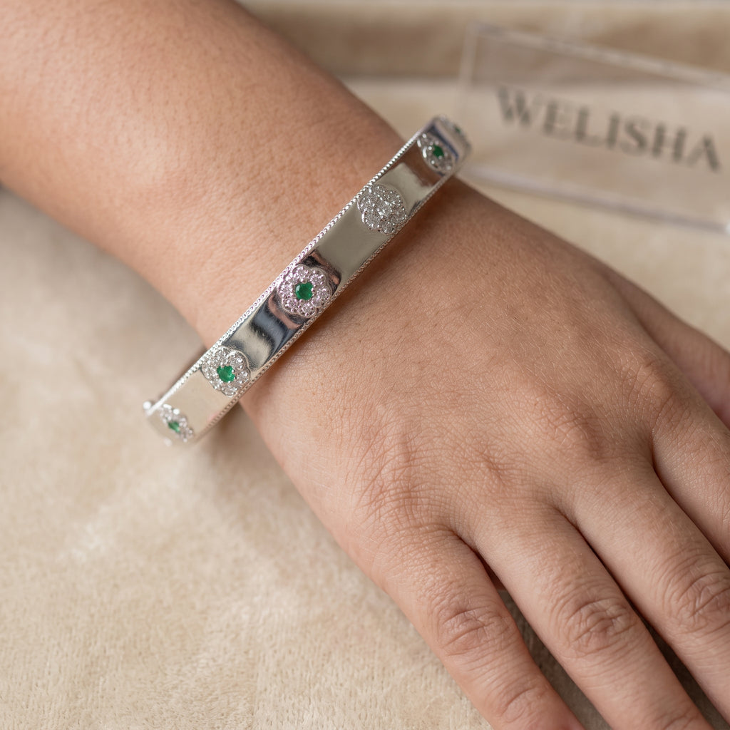 Jwelisha Kids Kada – Premium Stone-Studded Bangle for Girls