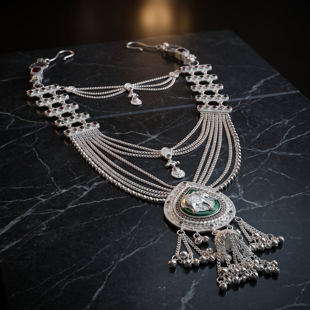 Traditional Kandora Waist Chain with Ghungroo