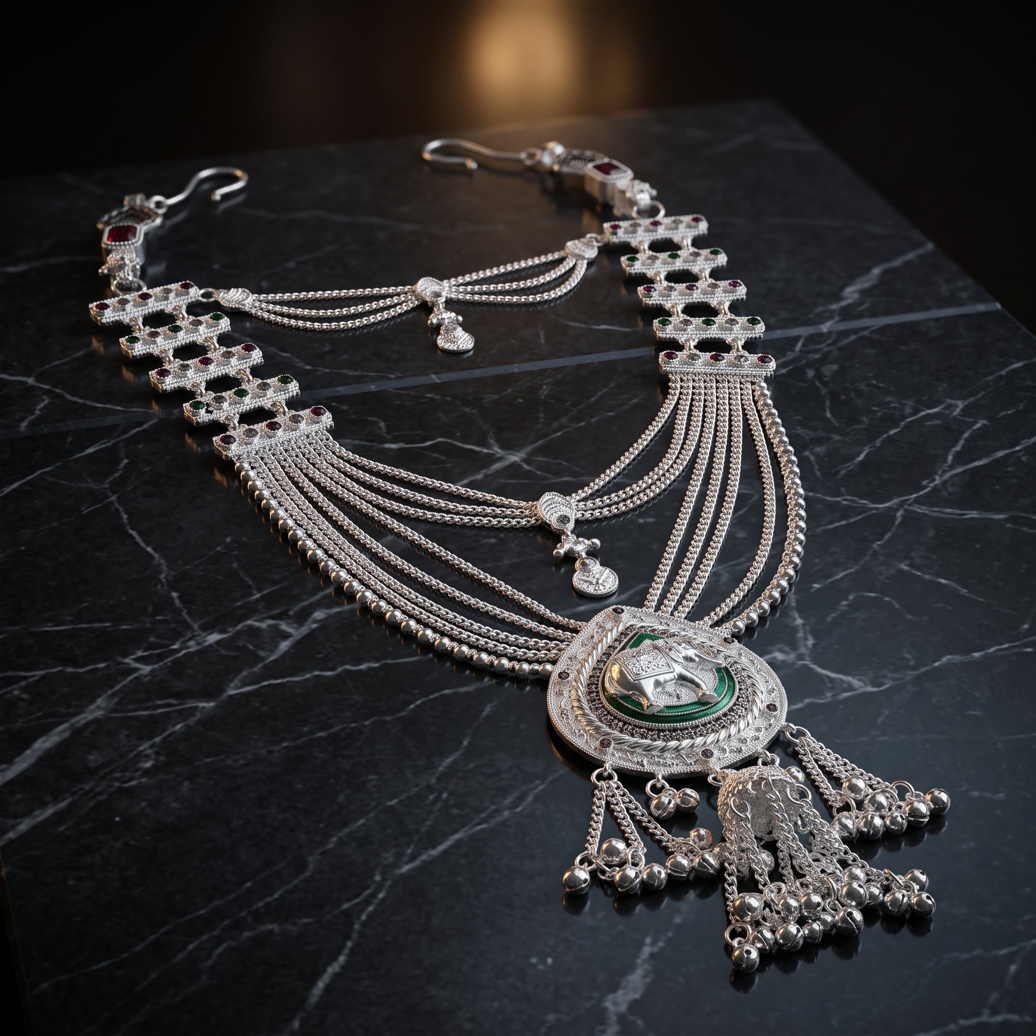 Traditional Kandora Waist Chain with Ghungroo
