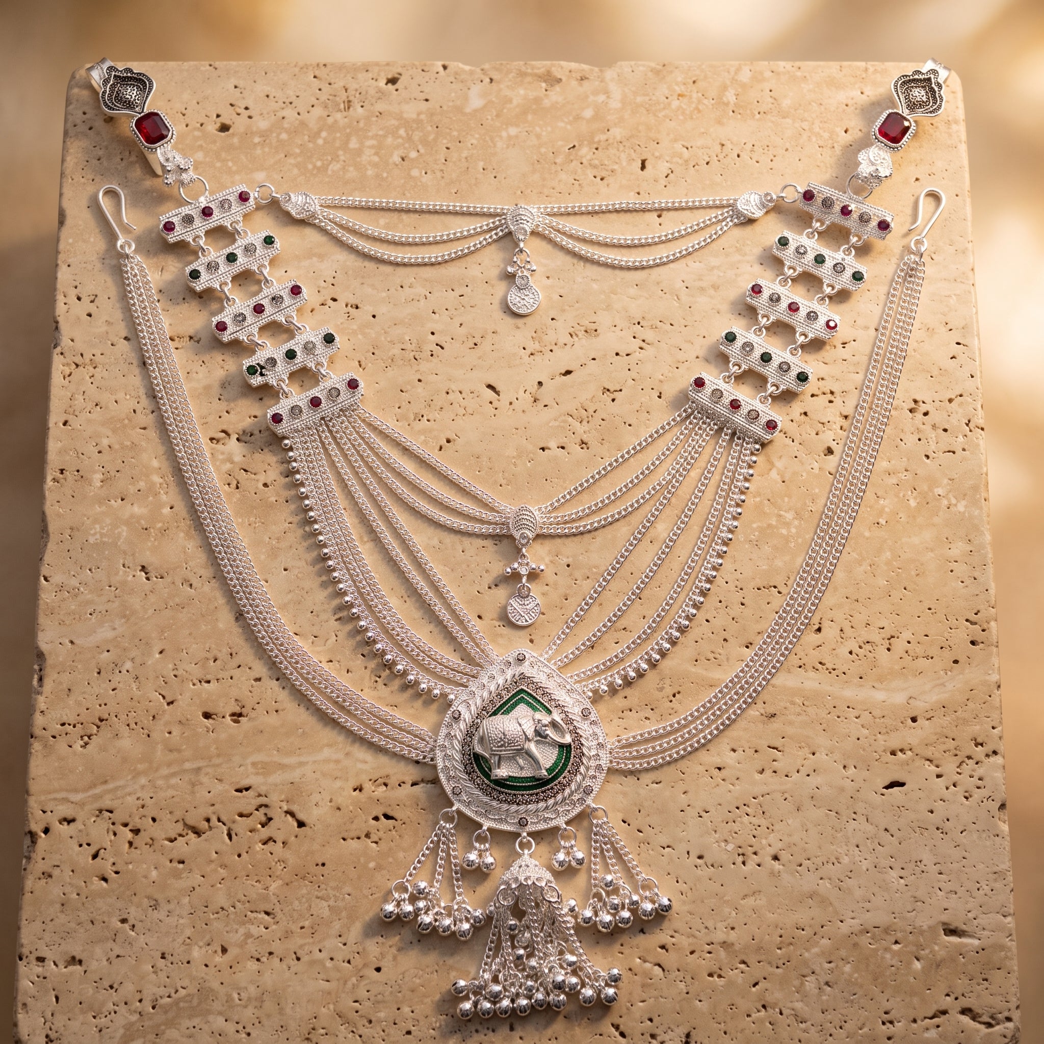 Traditional Kandora Waist Chain with Ghungroo