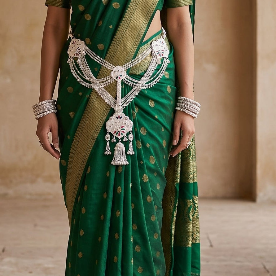 Traditional Kandora Waist Chain with Ghungroo
