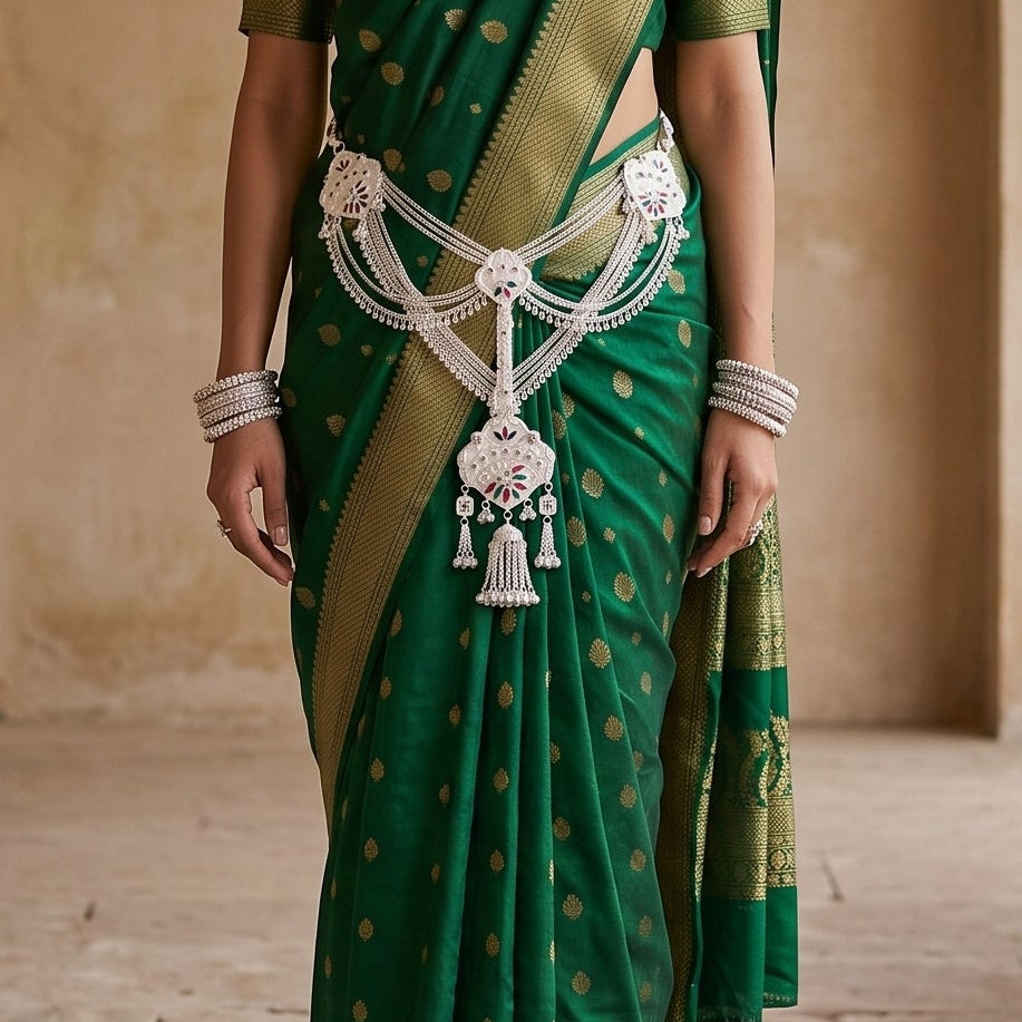 Traditional Kandora Waist Chain with Ghungroo