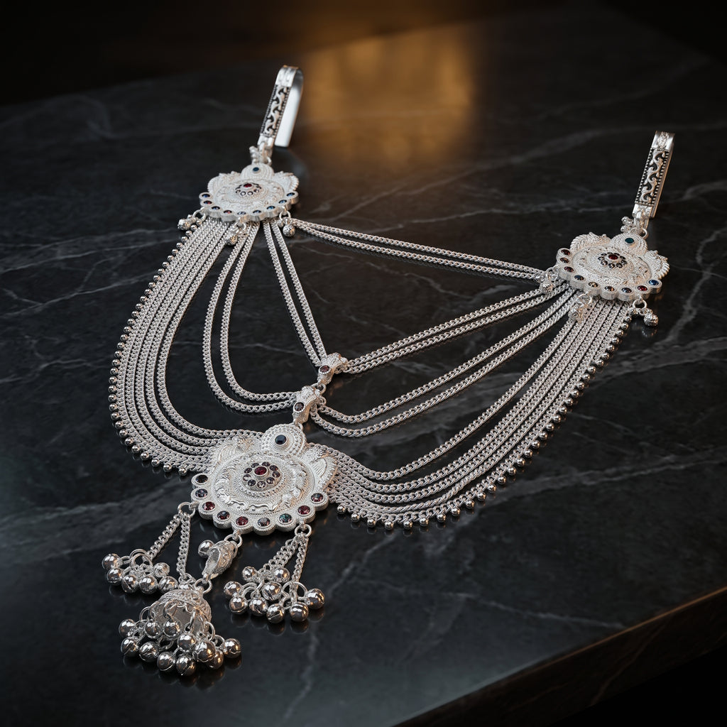 Traditional Kandora Waist Chain with Ghungroo