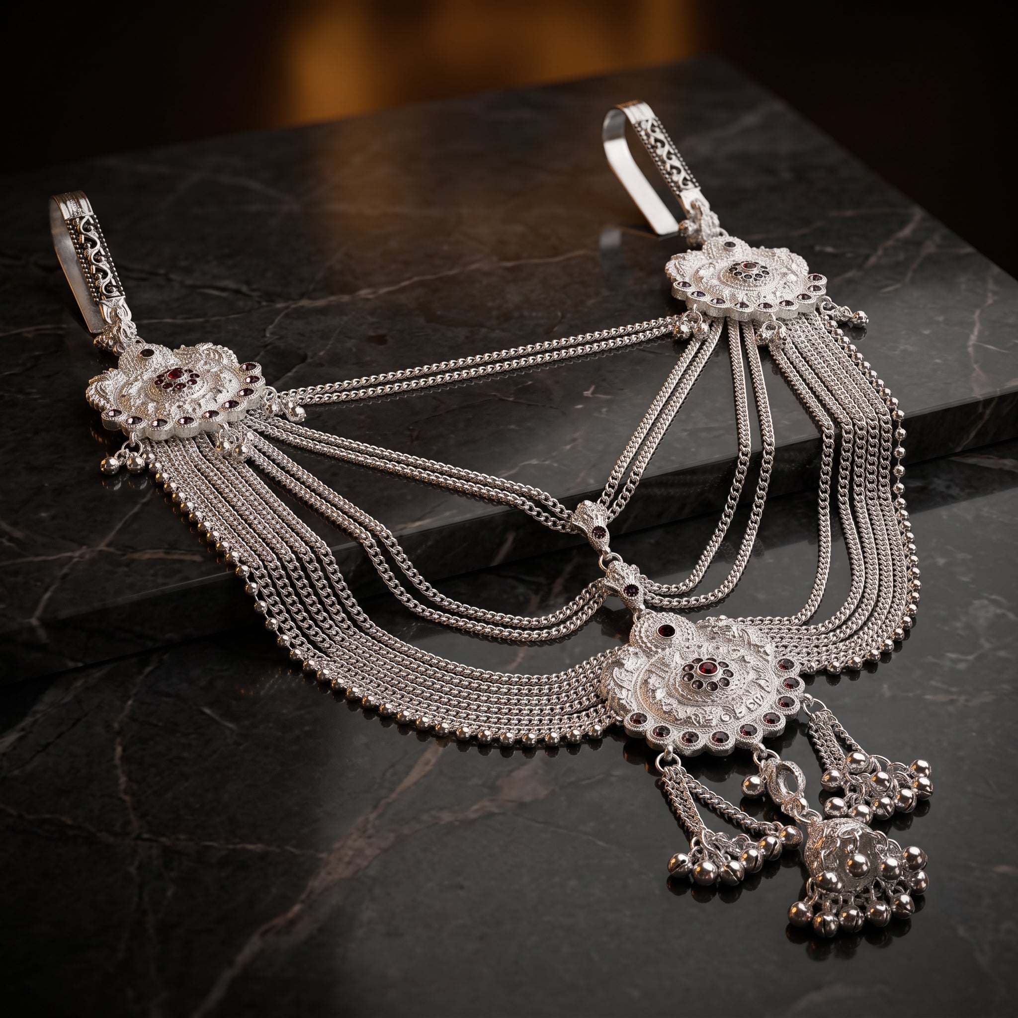 Traditional Kandora Waist Chain with Ghungroo