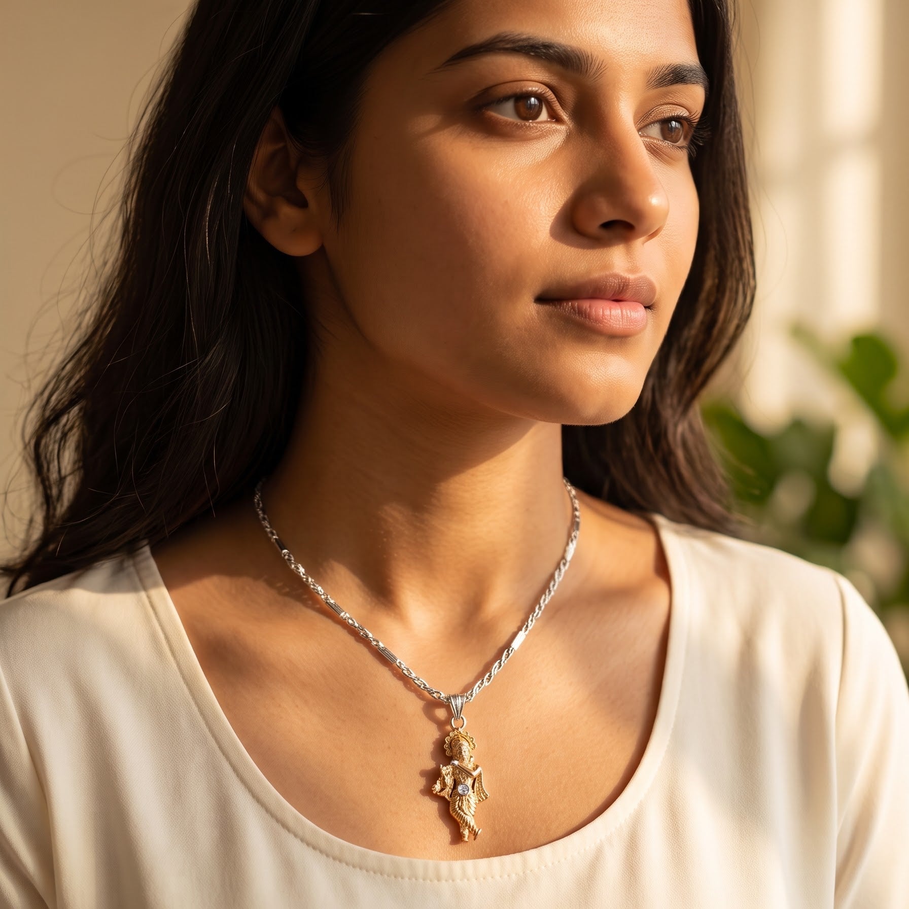 Spiritual Pendant with Chain – For Men & Women