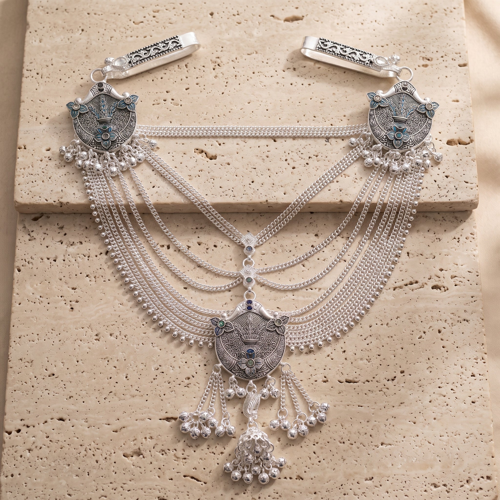 Traditional Kandora Waist Chain with Ghungroo