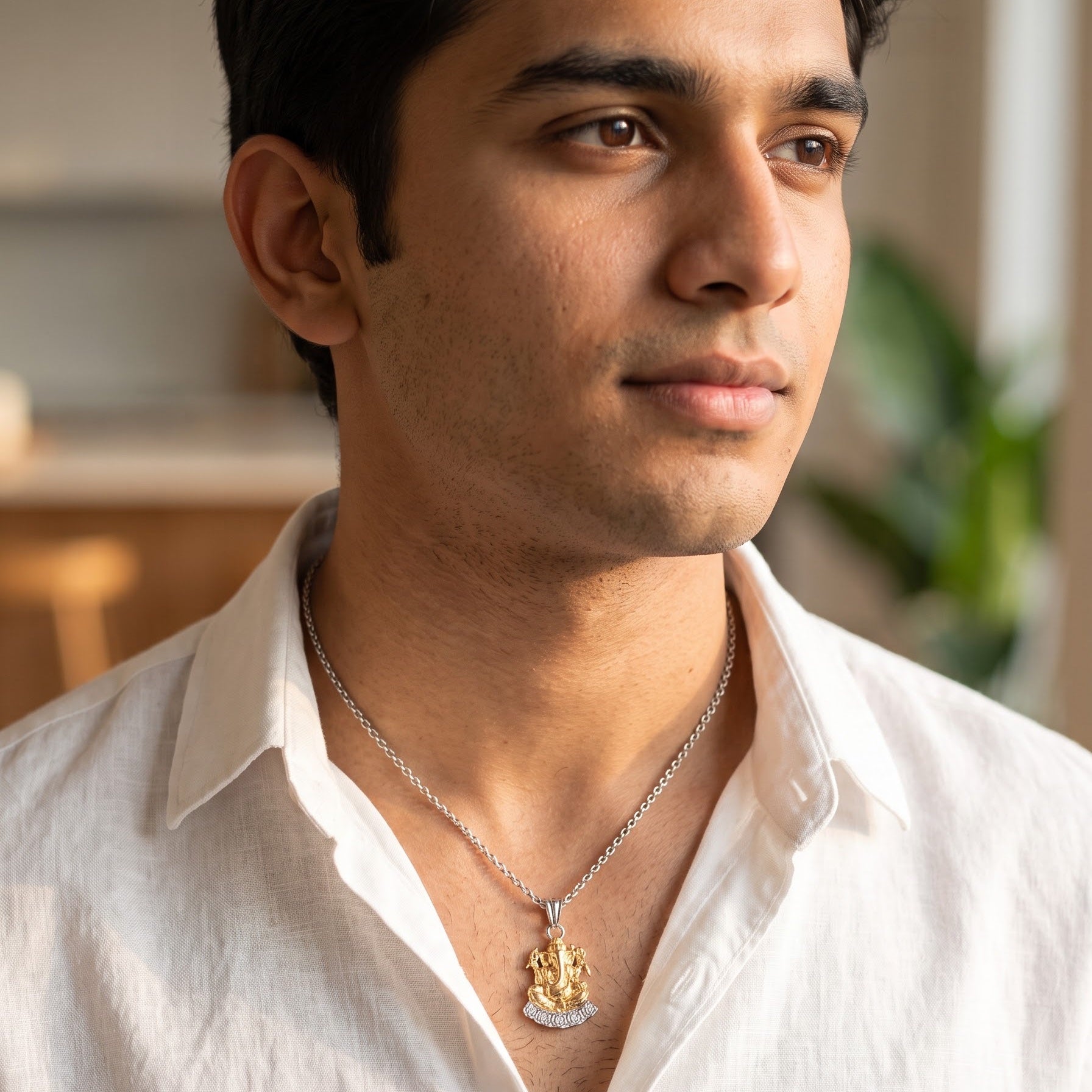 Spiritual Pendant with Chain – For Men & Women