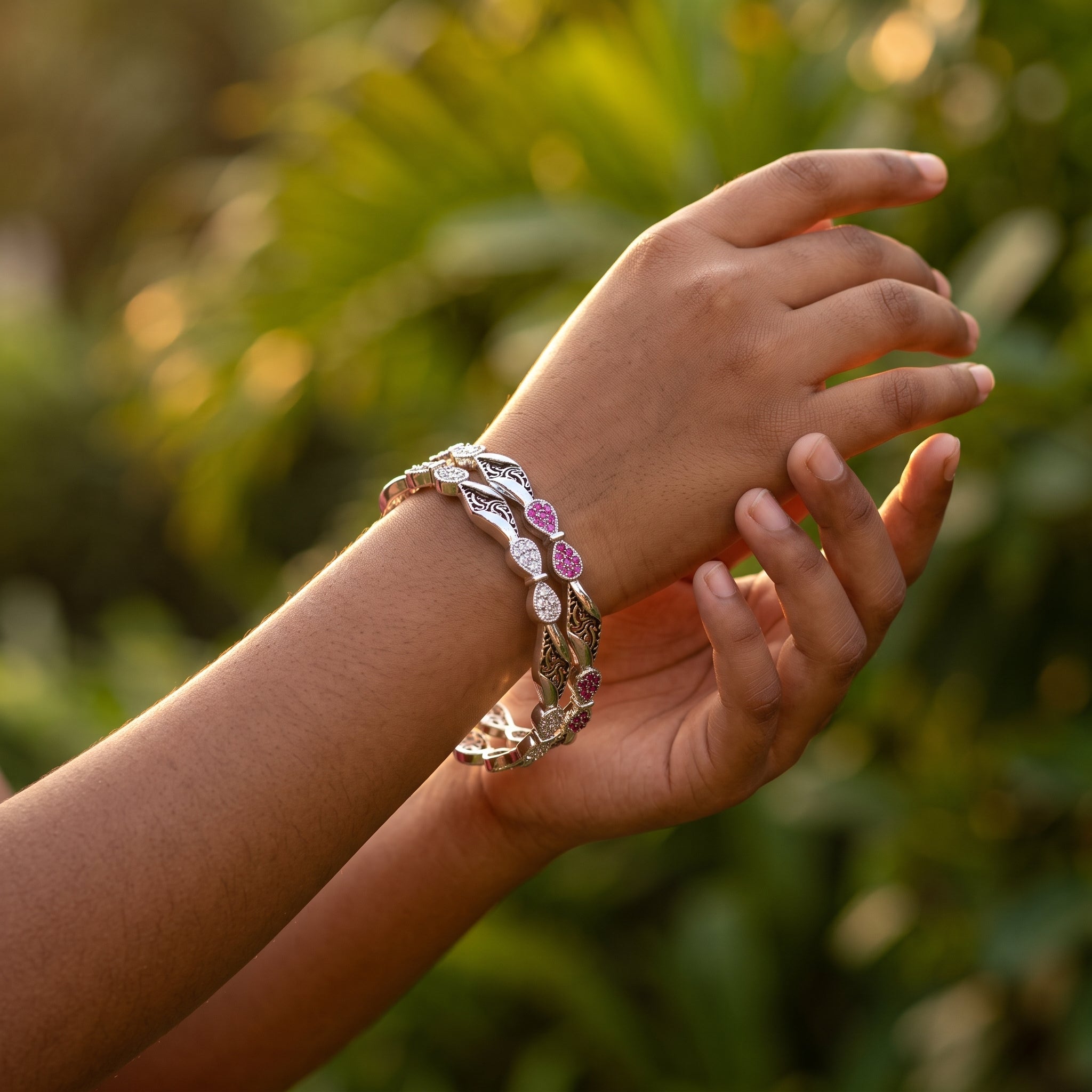 Jwelisha Kids Kada – Premium Stone-Studded Bangle for Girls