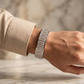Men's Kada Bracelet | Jwelisha  | Gold & Silver Finish, Openable Lock