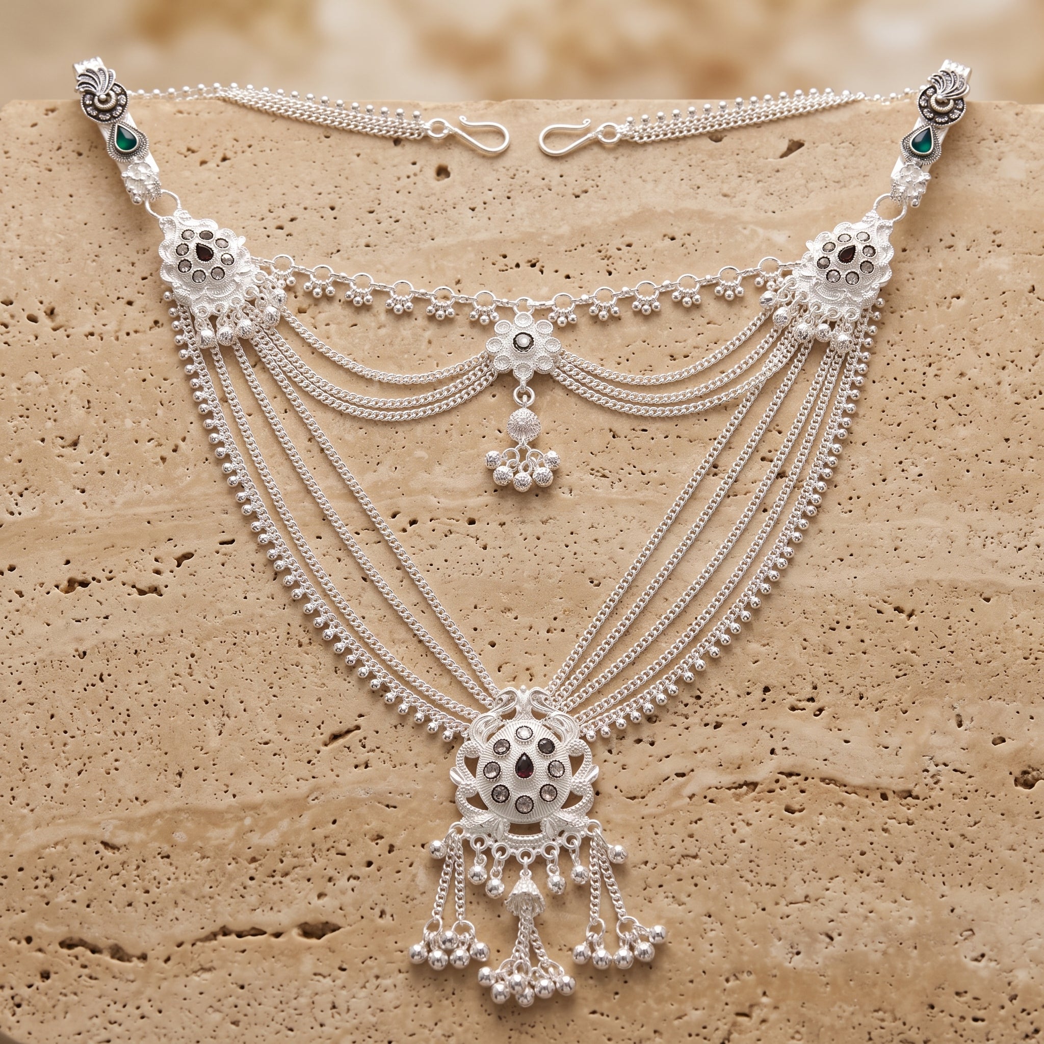 Traditional Kandora Waist Chain with Ghungroo