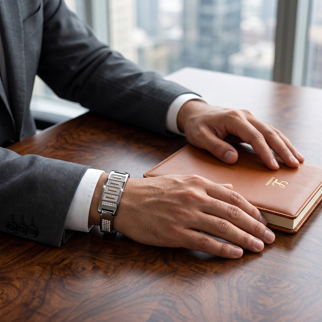 Men's Kada Bracelet | Jwelisha  | Gold & Silver Finish, Openable Lock