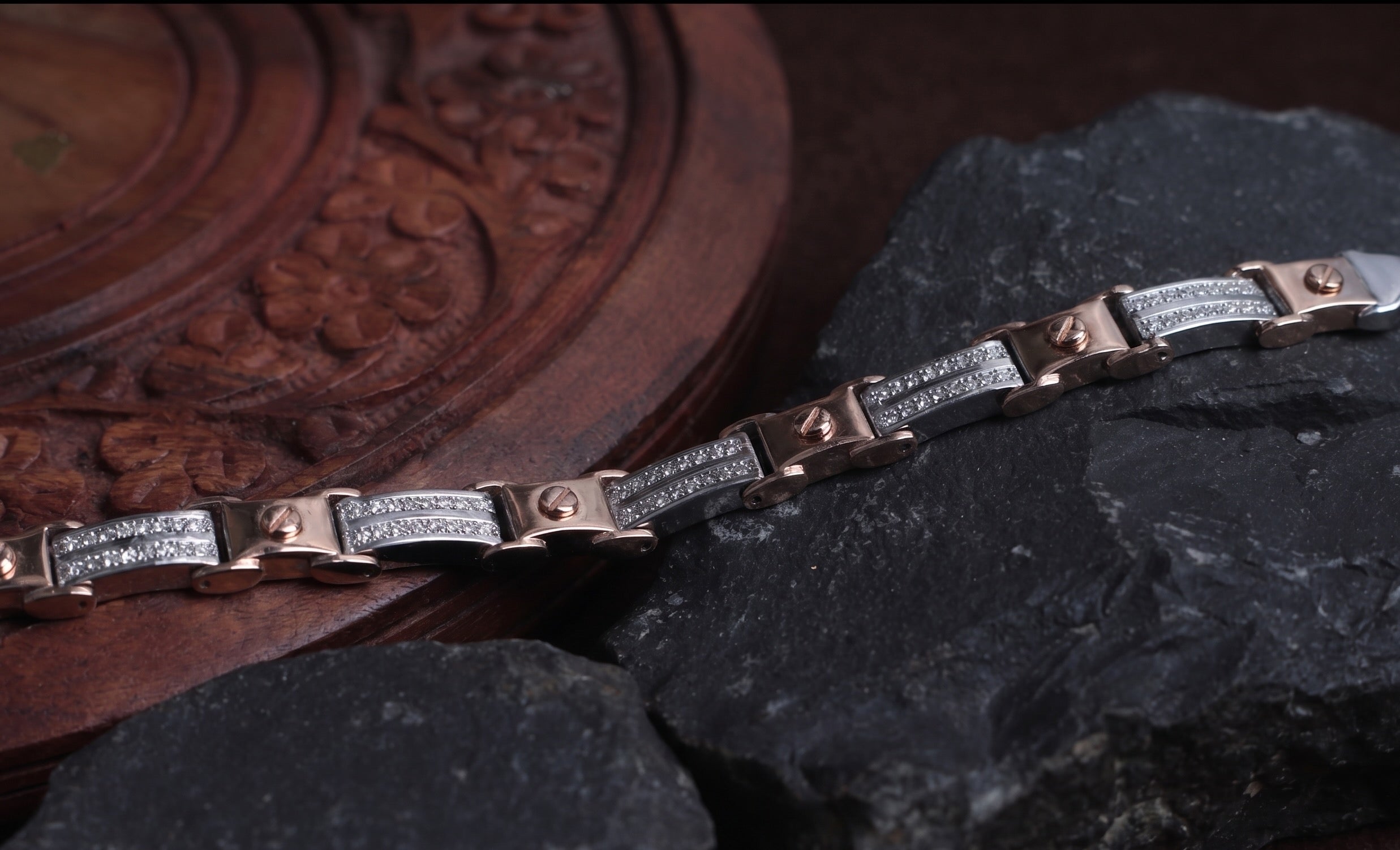 Luxury German Silver 0 Touch Silver Plated Bracelet – Premium Imitation Jewellery