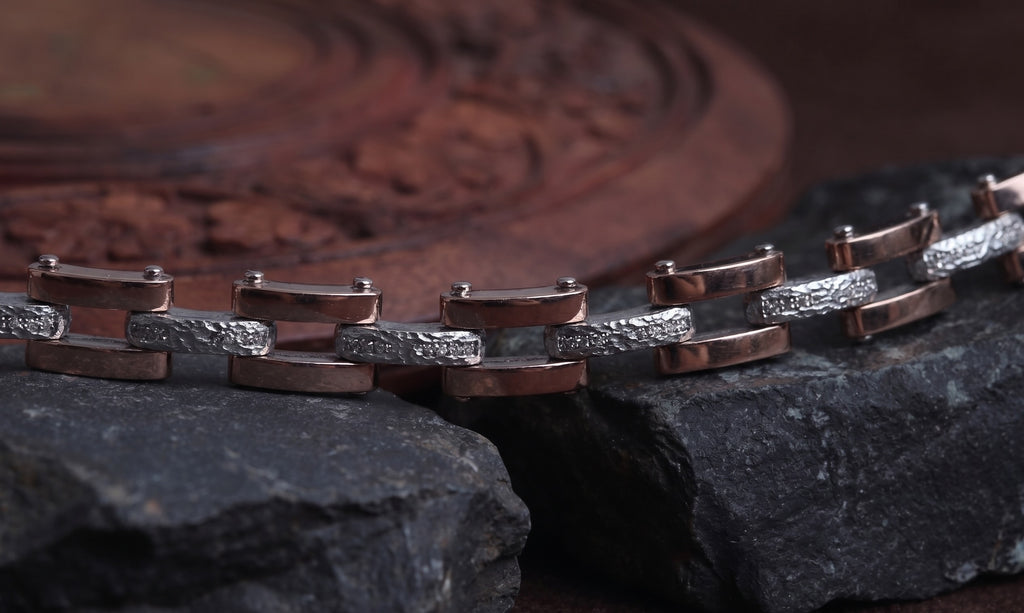 Luxury German Silver 0 Touch Silver Plated Bracelet – Premium Imitation Jewellery