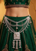 Divine Shrinathji Heritage Kandora with Elephant Motifs by Radhe Payal