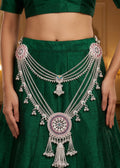 Majestic Peacock Tiered Kandora by Radhe Payal