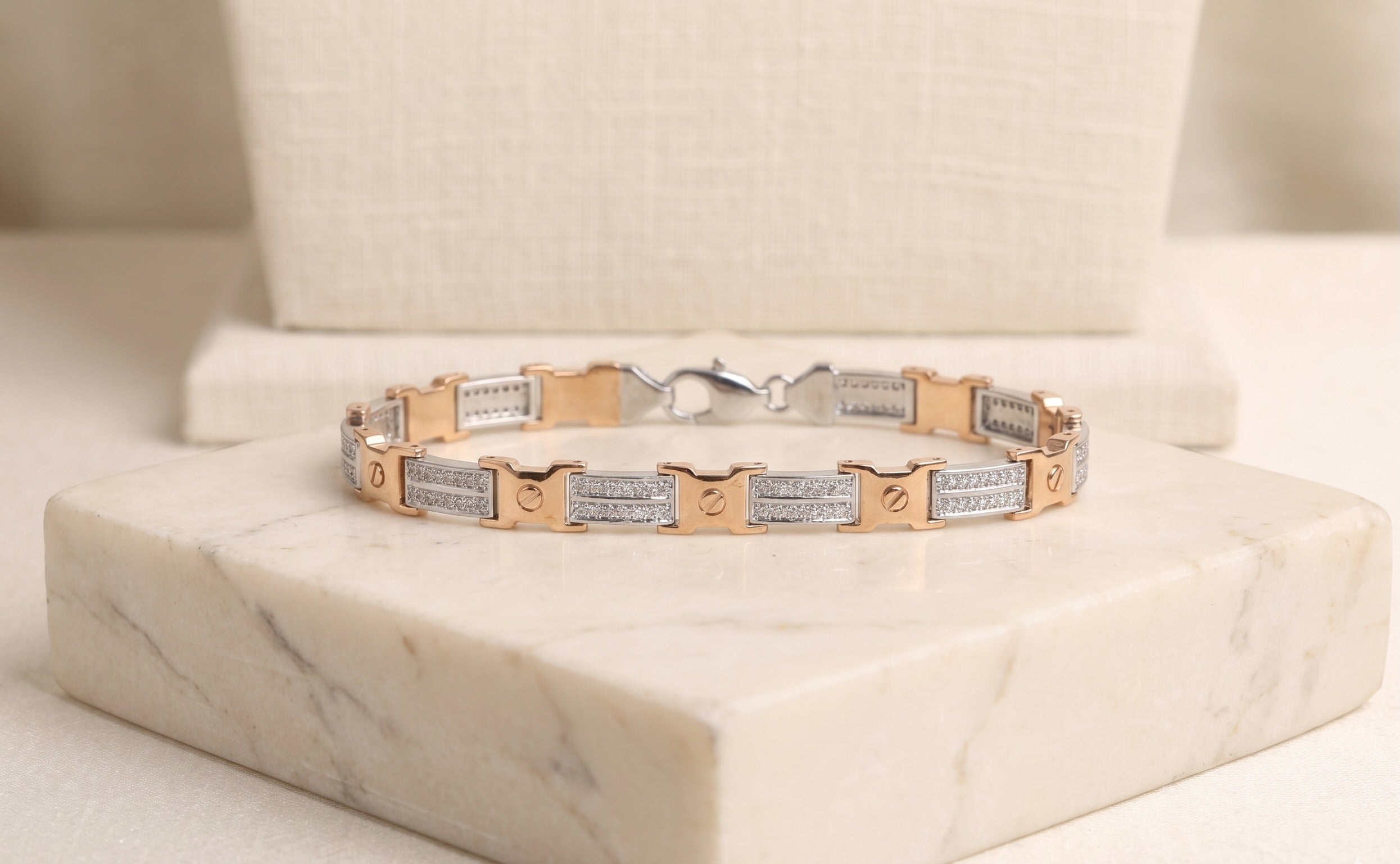 Luxury German Silver 0 Touch Silver Plated Bracelet – Premium Imitation Jewellery