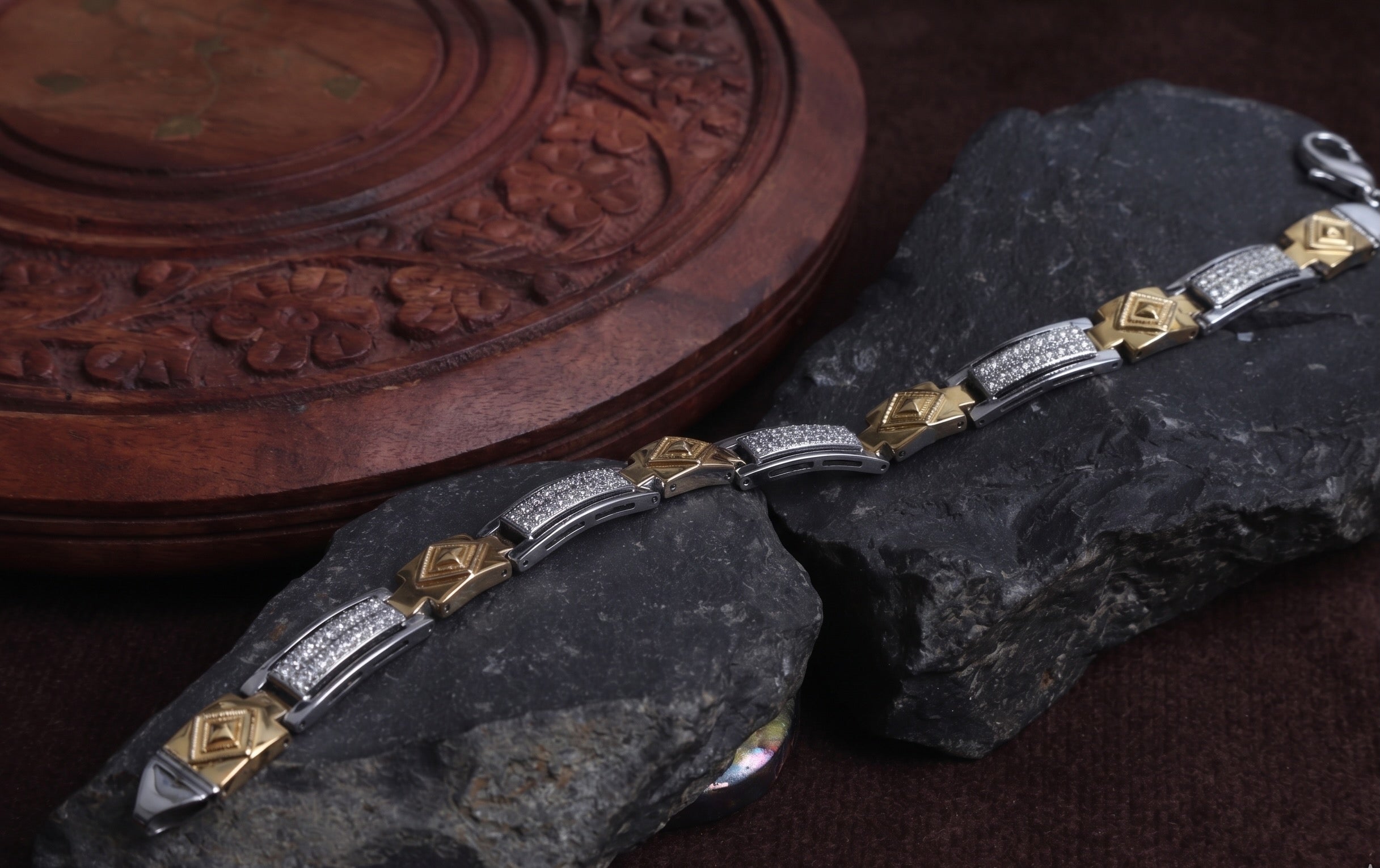 Luxury German Silver 0 Touch Silver Plated Bracelet – Premium Imitation Jewellery