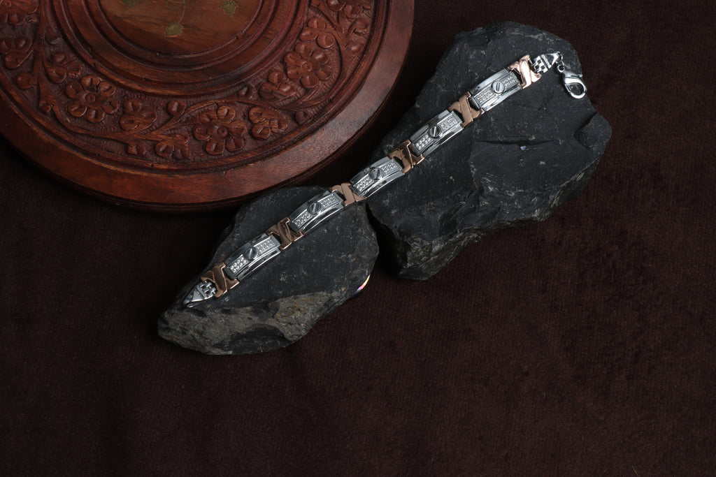 Luxury German Silver 0 Touch Silver Plated Bracelet – Premium Imitation Jewellery