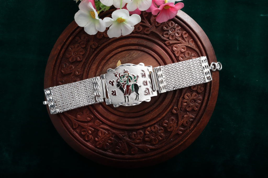 Premium R Plus Lucky Silver-Plated Traditional Jewellery