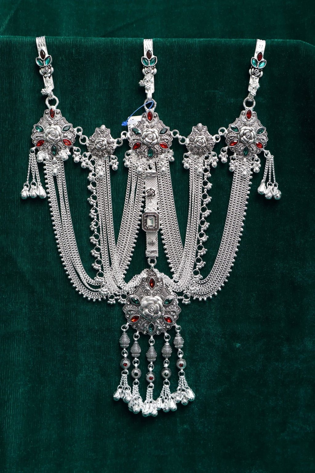 Premium German Silver Kandora | 0 Touch Silver Plated Imitation Jewellery