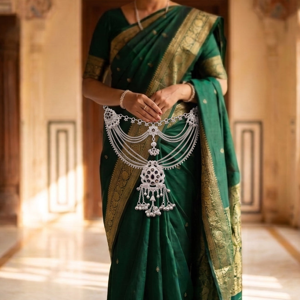 Traditional Kandora Waist Chain with Ghungroo