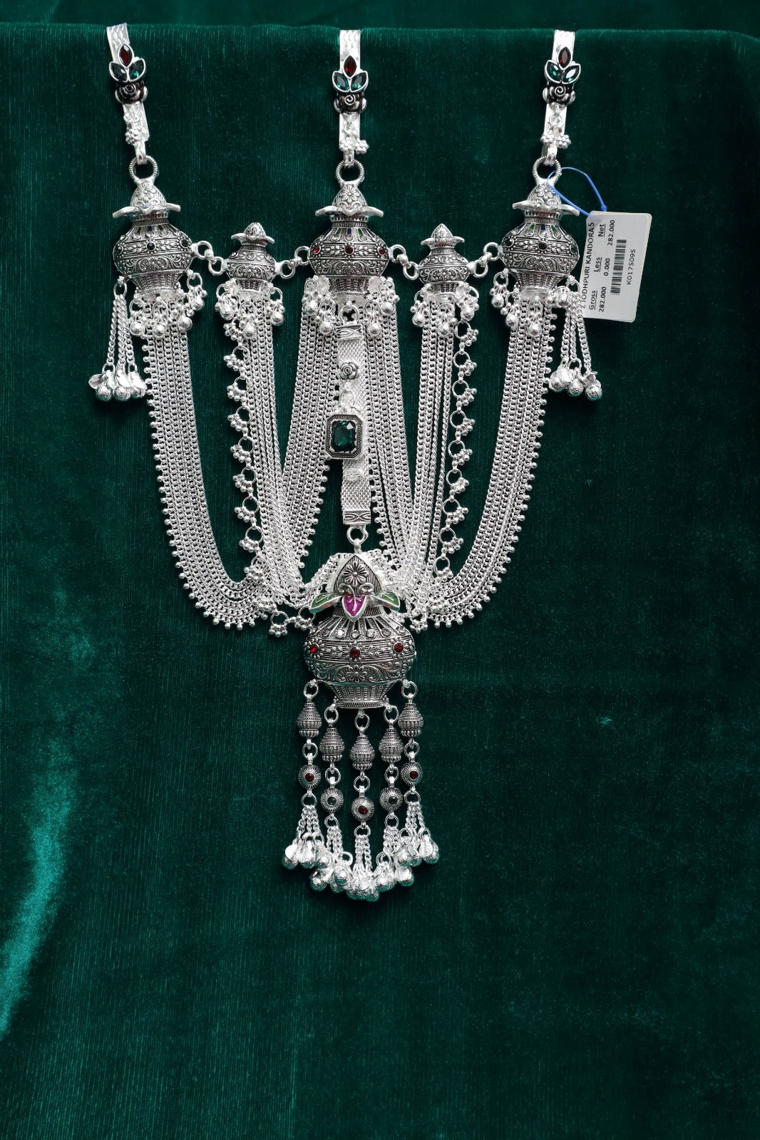 Traditional Designer Kandora | Silver Plated Ethnic Jewellery for Women
