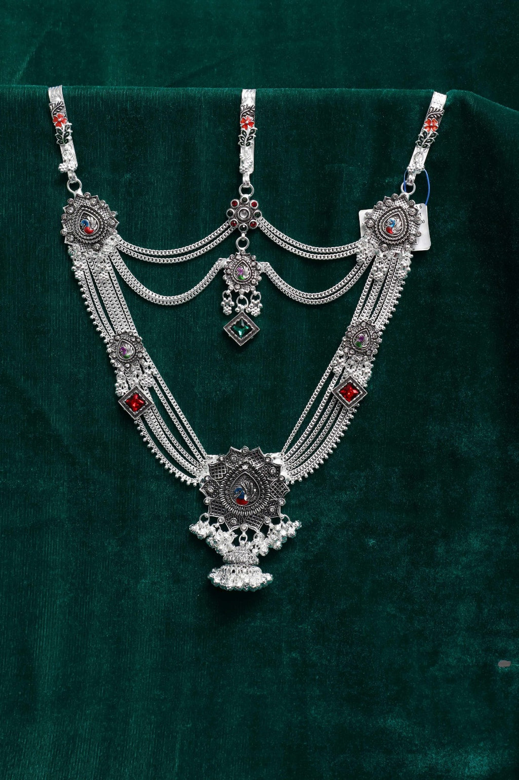 Traditional Designer Kandora | Silver Plated Ethnic Jewellery for Women
