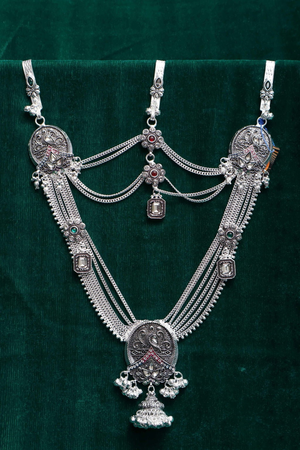 Traditional Designer Kandora | Silver Plated Ethnic Jewellery for Women