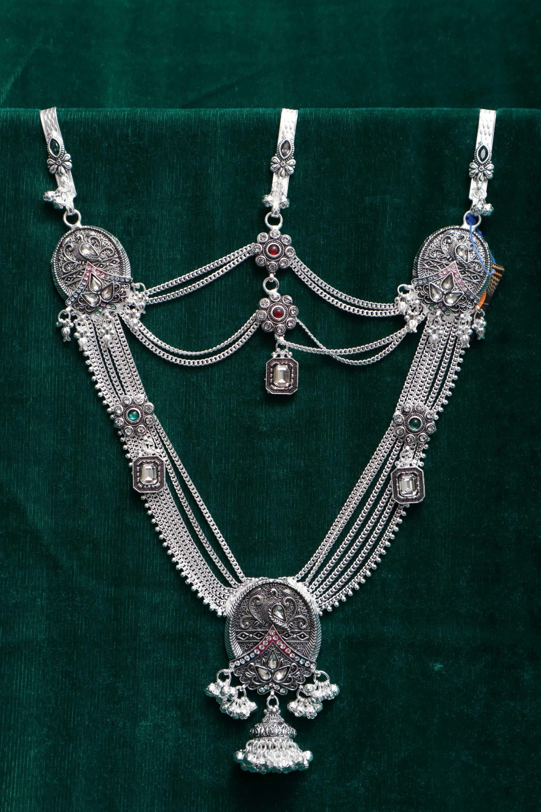 Traditional Designer Kandora | Silver Plated Ethnic Jewellery for Women