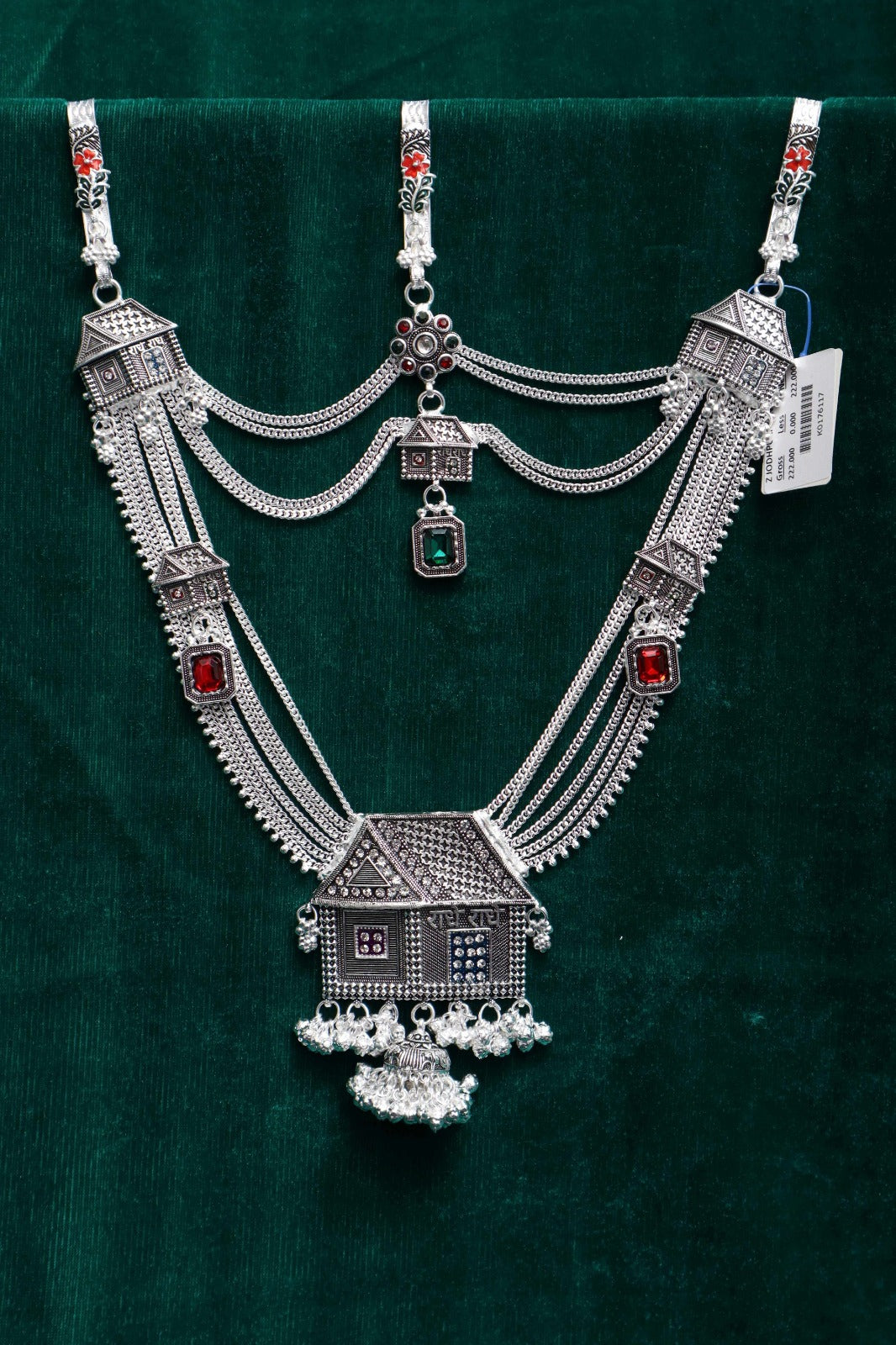 Traditional Designer Kandora | Silver Plated Ethnic Jewellery for Women