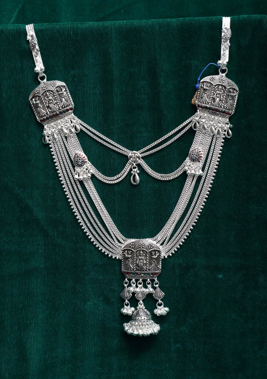 Traditional Designer Kandora | Silver Plated Ethnic Jewellery for Women