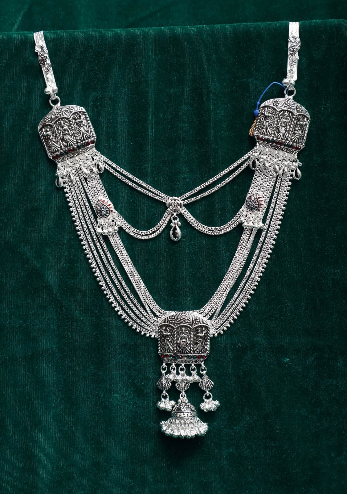 Traditional Designer Kandora | Silver Plated Ethnic Jewellery for Women