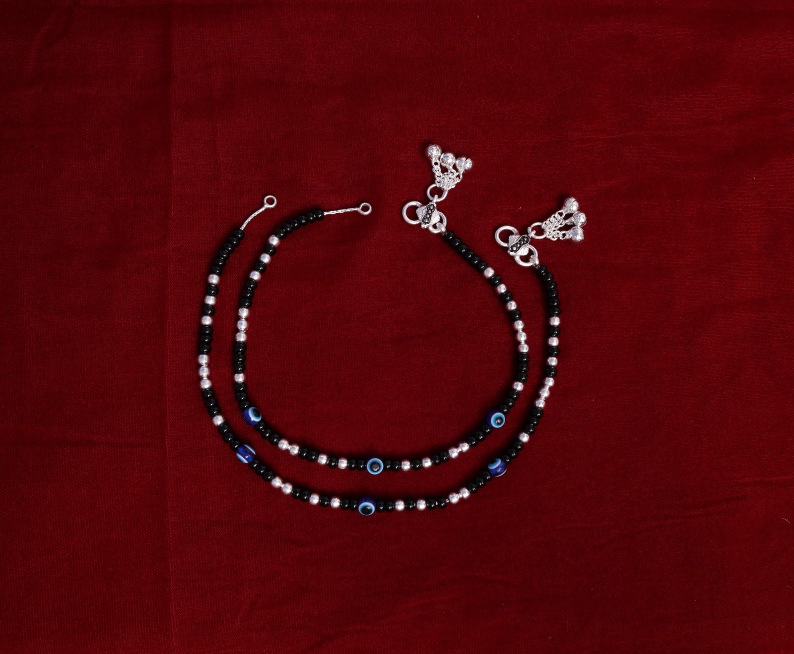 Premium German Silver Payal | 0 Touch Silver Plated Anklet for Women