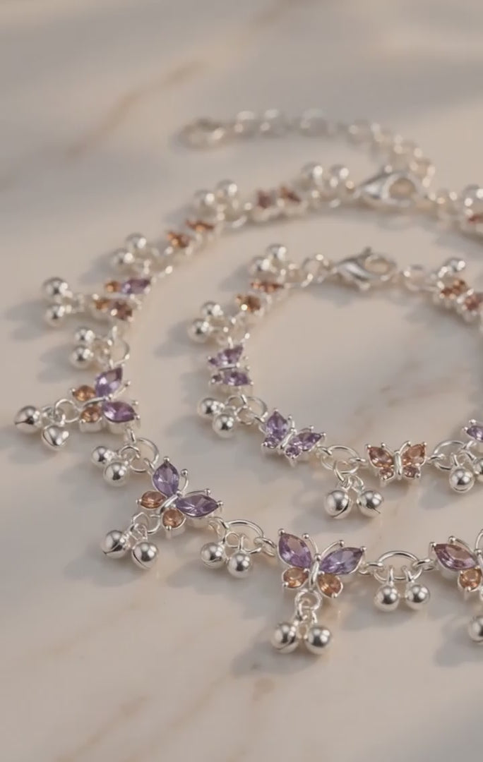 Royal Style German Silver Payal with Long Lasting Shine & Premium Craftsmanship