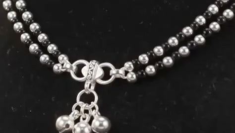 Premium German Silver Payal | 0 Touch Silver Plated Anklet for Women